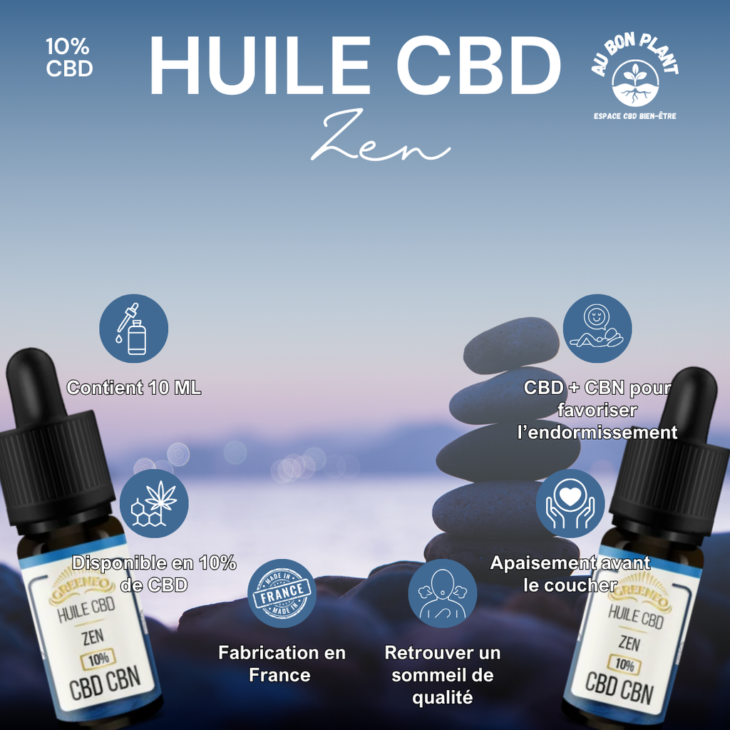Huile Active CBD + CBG - 10%